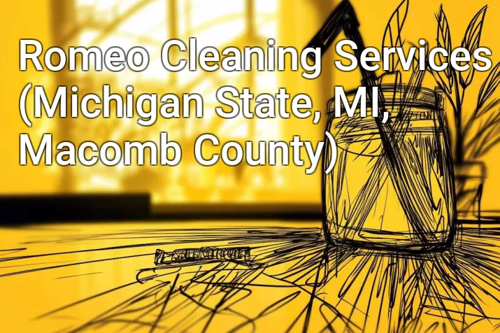Romeo Cleaning Services (Michigan State, MI, Macomb County)