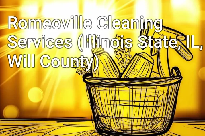 Romeoville Cleaning Services (Illinois State, IL, Will County)