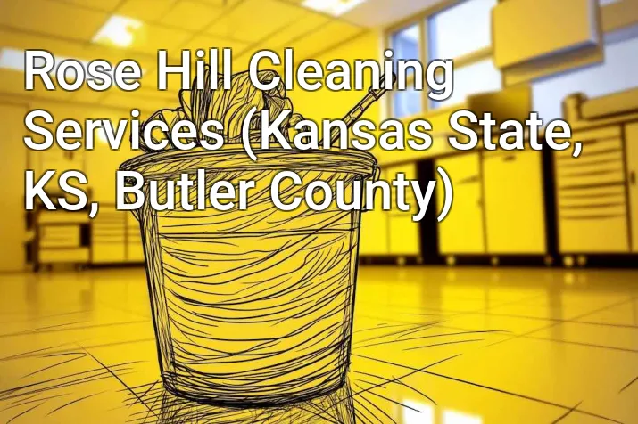 Rose Hill Cleaning Services (Kansas State, KS, Butler County)
