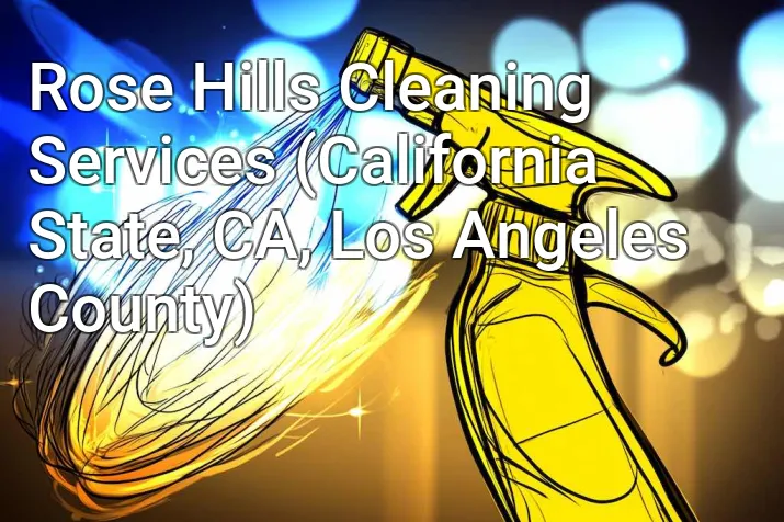 Rose Hills Cleaning Services (California State, CA, Los Angeles County)