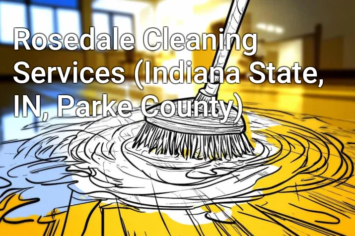 Rosedale Cleaning Services (Indiana State, IN, Parke County)