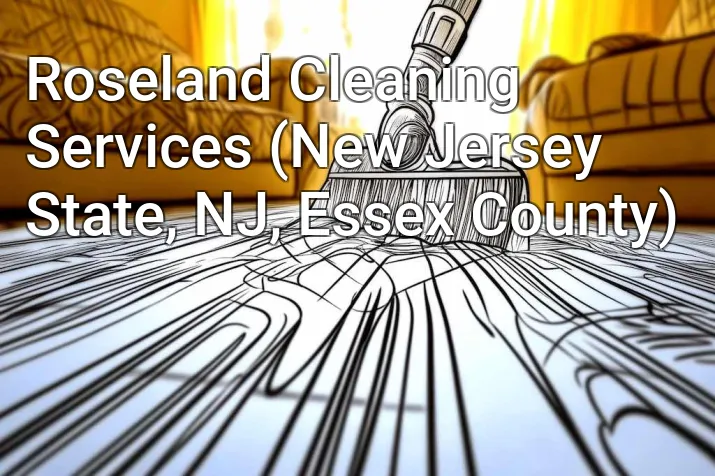 Roseland Cleaning Services (New Jersey State, NJ, Essex County)