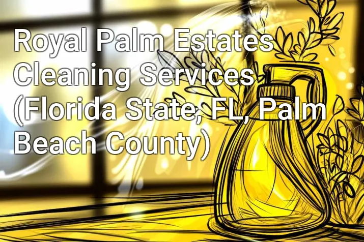 Royal Palm Estates Cleaning Services (Florida State, FL, Palm Beach County)