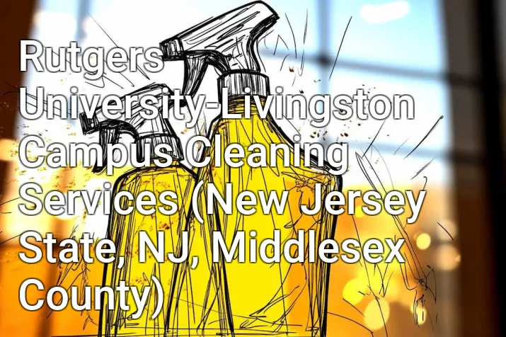 Rutgers University-Livingston Campus Cleaning Services (New Jersey State, NJ, Middlesex County)