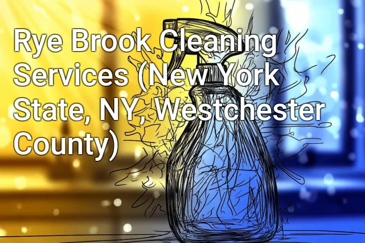Rye Brook Cleaning Services (New York State, NY, Westchester County)