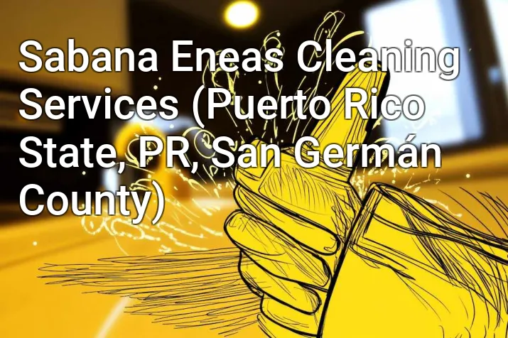 Sabana Eneas Cleaning Services (Puerto Rico State, PR, San Germán County)