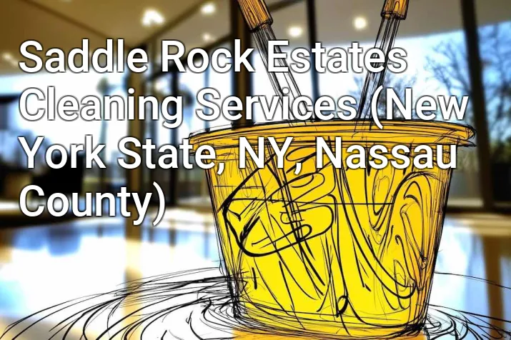 Saddle Rock Estates Cleaning Services (New York State, NY, Nassau County)