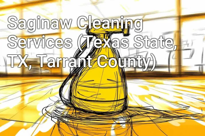 Saginaw Cleaning Services (Texas State, TX, Tarrant County)