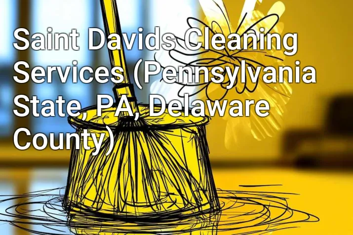 Saint Davids Cleaning Services (Pennsylvania State, PA, Delaware County)