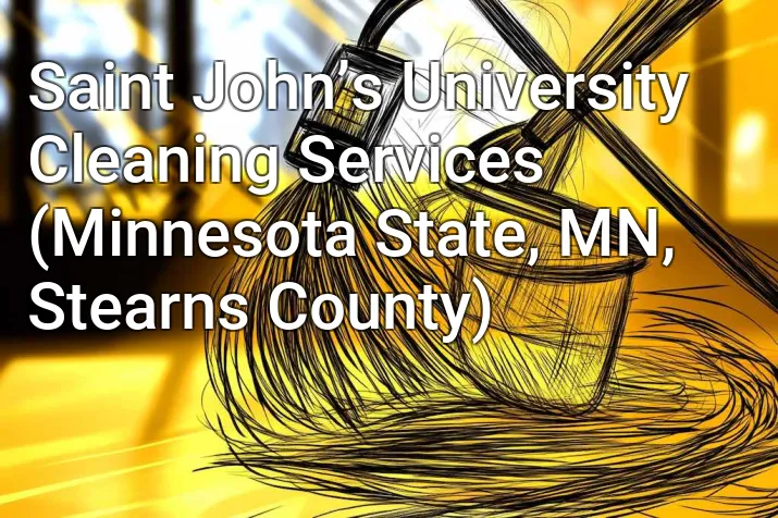 Saint John’s University Cleaning Services (Minnesota State, MN, Stearns County)