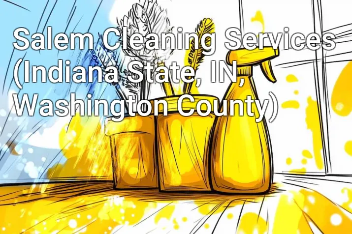 Salem Cleaning Services (Indiana State, IN, Washington County)