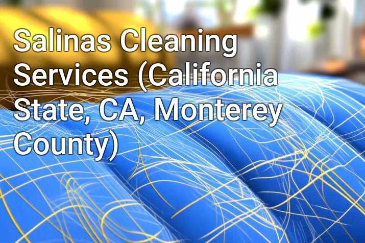 Salinas Cleaning Services (California State, CA, Monterey County)