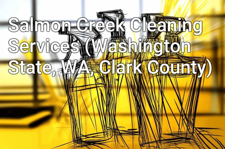 Salmon Creek Cleaning Services (Washington State, WA, Clark County)