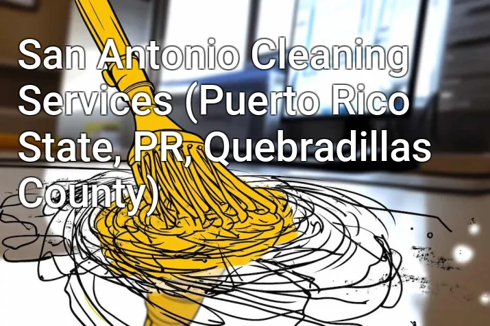 San Antonio Cleaning Services (Puerto Rico State, PR, Quebradillas County)