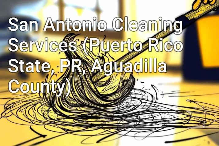 San Antonio Cleaning Services (Puerto Rico State, PR, Aguadilla County)