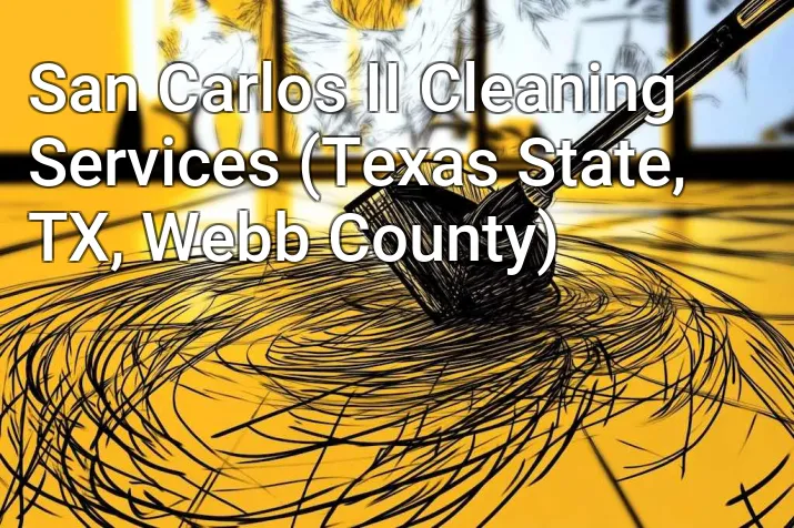 San Carlos II Cleaning Services (Texas State, TX, Webb County)
