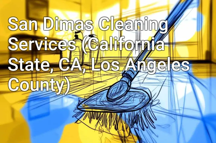 San Dimas Cleaning Services (California State, CA, Los Angeles County)