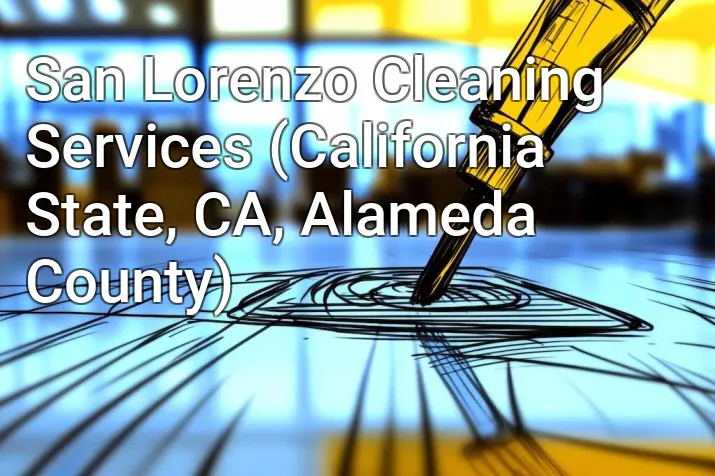 San Lorenzo Cleaning Services (California State, CA, Alameda County)