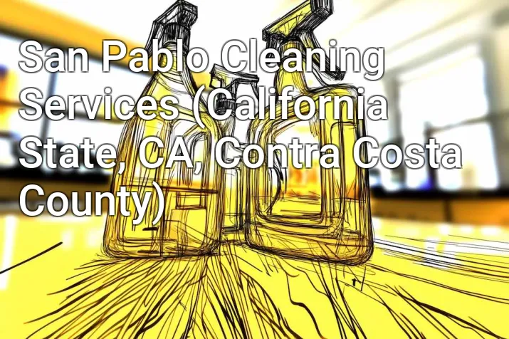 San Pablo Cleaning Services (California State, CA, Contra Costa County)