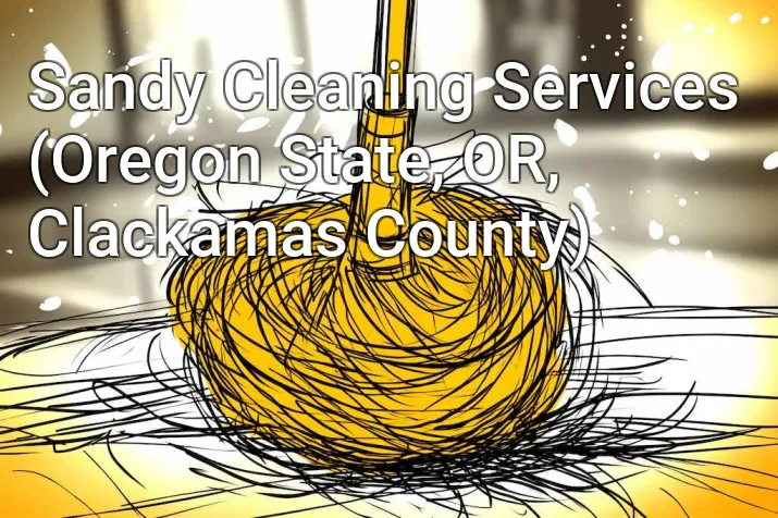 Sandy Cleaning Services (Oregon State, OR, Clackamas County)