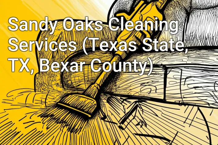 Sandy Oaks Cleaning Services (Texas State, TX, Bexar County)