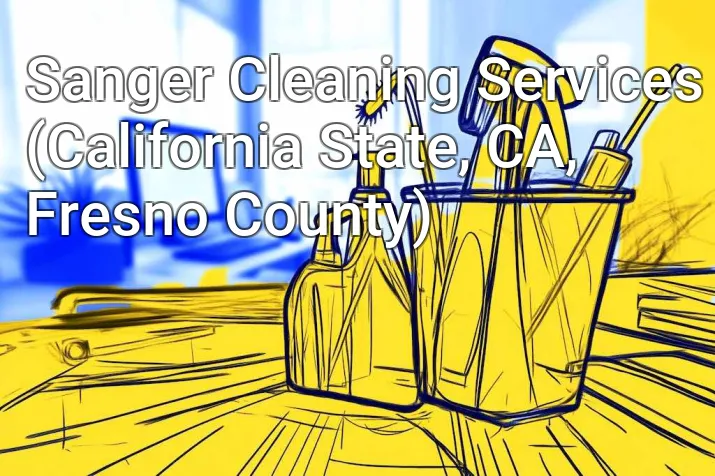 Sanger Cleaning Services (California State, CA, Fresno County)