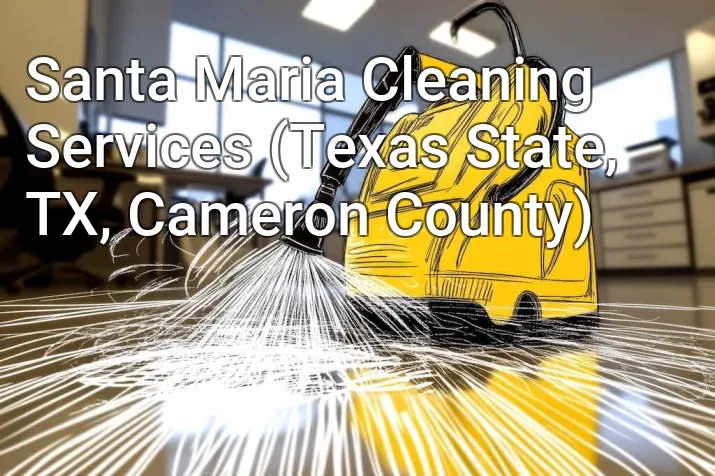 Santa Maria Cleaning Services (Texas State, TX, Cameron County)