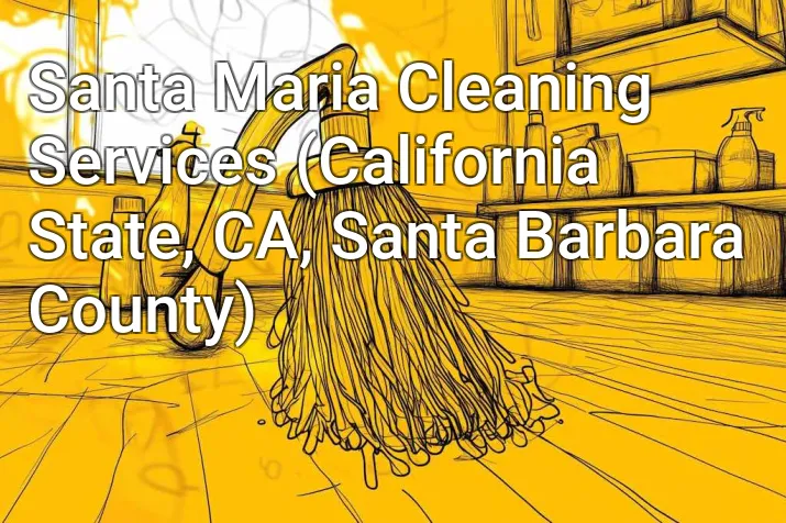 Santa Maria Cleaning Services (California State, CA, Santa Barbara County)
