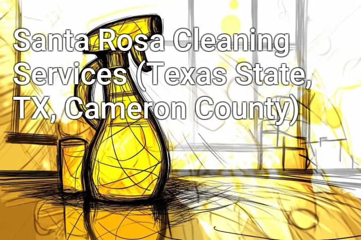 Santa Rosa Cleaning Services (Texas State, TX, Cameron County)