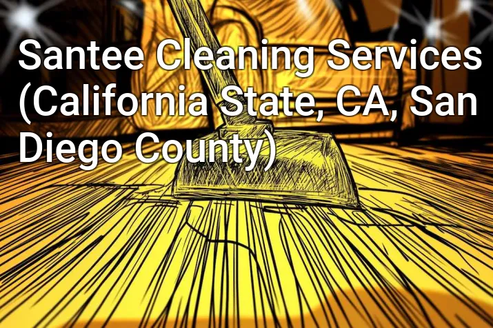 Santee Cleaning Services (California State, CA, San Diego County)
