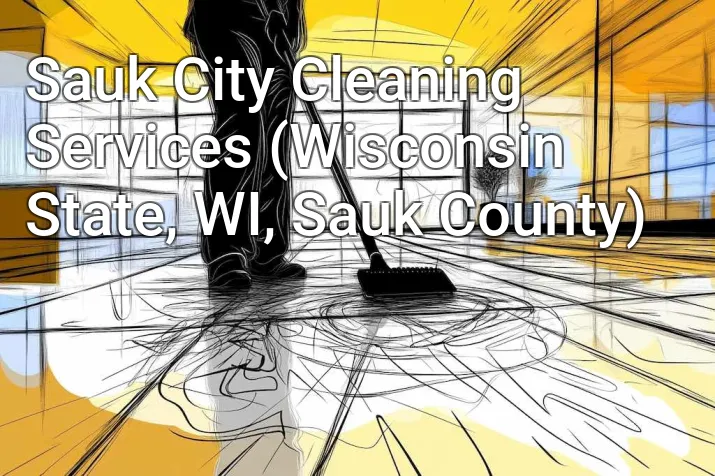 Sauk City Cleaning Services (Wisconsin State, WI, Sauk County)