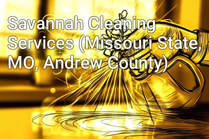 Savannah Cleaning Services (Missouri State, MO, Andrew County)