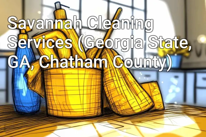 Savannah Cleaning Services (Georgia State, GA, Chatham County)