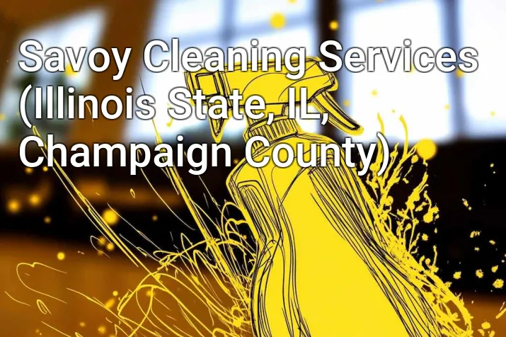 Savoy Cleaning Services (Illinois State, IL, Champaign County)