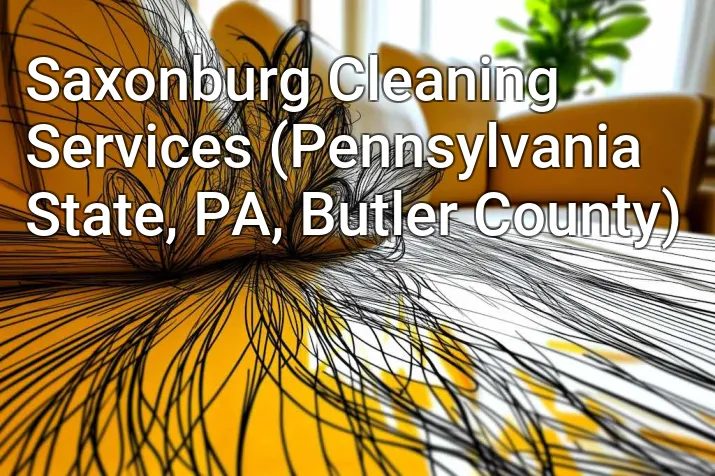 Saxonburg Cleaning Services (Pennsylvania State, PA, Butler County)