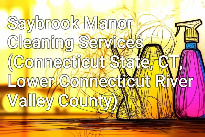 Saybrook Manor Cleaning Services (Connecticut State, CT, Lower Connecticut River Valley County)