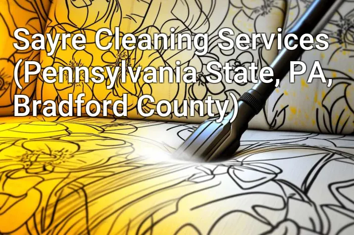 Sayre Cleaning Services (Pennsylvania State, PA, Bradford County)