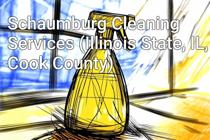 Schaumburg Cleaning Services (Illinois State, IL, Cook County)