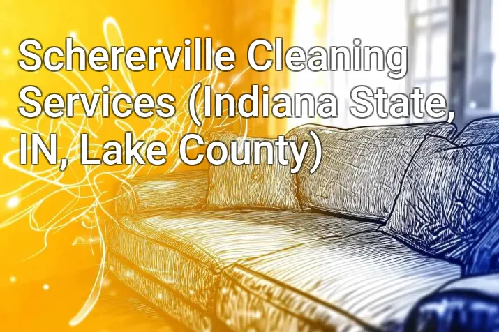 Schererville Cleaning Services (Indiana State, IN, Lake County)