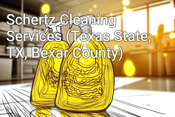 Schertz Cleaning Services (Texas State, TX, Bexar County)