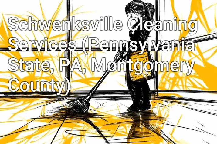 Schwenksville Cleaning Services (Pennsylvania State, PA, Montgomery County)
