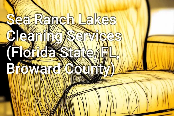 Sea Ranch Lakes Cleaning Services (Florida State, FL, Broward County)