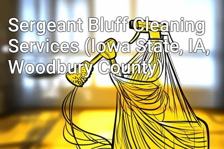 Sergeant Bluff Cleaning Services (Iowa State, IA, Woodbury County)