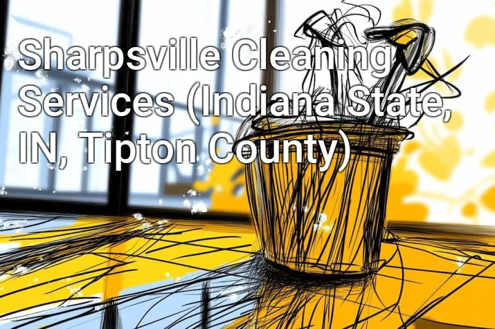 Sharpsville Cleaning Services (Indiana State, IN, Tipton County)