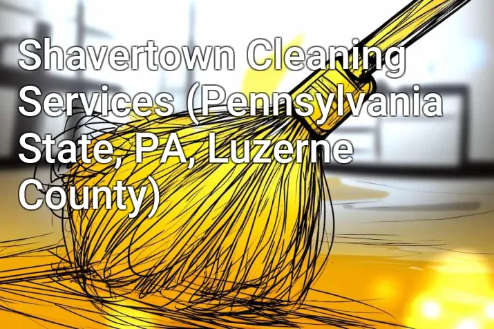 Shavertown Cleaning Services (Pennsylvania State, PA, Luzerne County)
