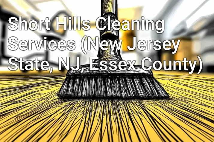 Short Hills Cleaning Services (New Jersey State, NJ, Essex County)