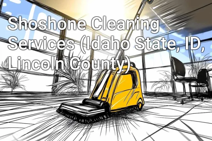 Shoshone Cleaning Services (Idaho State, ID, Lincoln County)