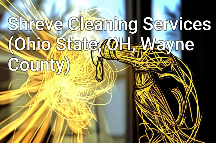 Shreve Cleaning Services (Ohio State, OH, Wayne County)