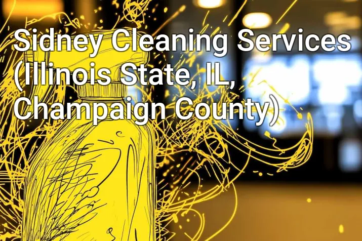 Sidney Cleaning Services (Illinois State, IL, Champaign County)
