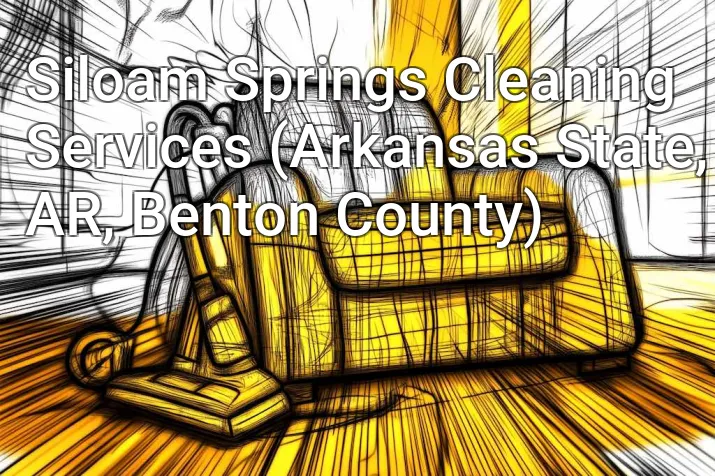 Siloam Springs Cleaning Services (Arkansas State, AR, Benton County)
